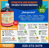 EL ORIGNAL JUGO DE MAGUEY ARTESANAL CON SABILA Y 10 PLANTAS MEDICINALES